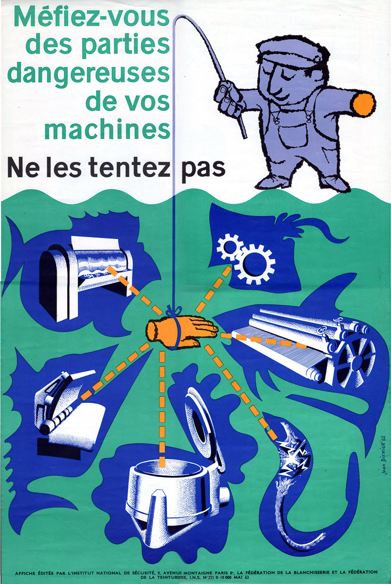 Pêche aux poissons machines