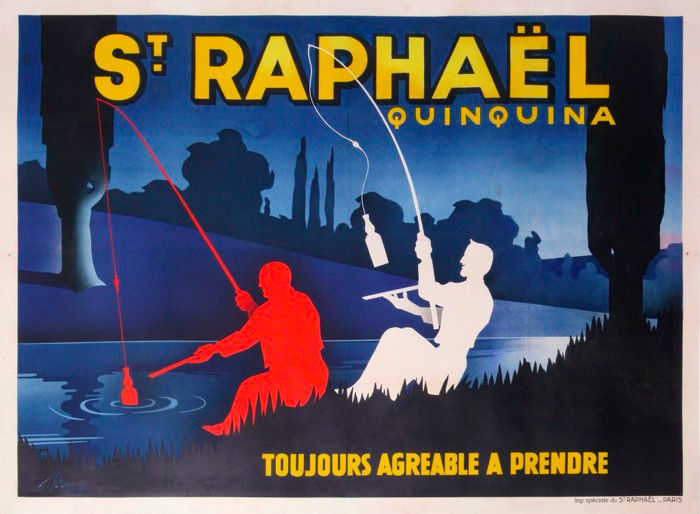 ST RAPHAEL QUINQUINA TOUJOURS AGREABLE A PRENDRE - Albert SOLON - France - 1936